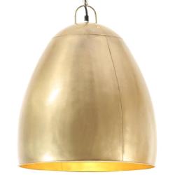 Lampe suspendue industrielle avec abat-jour fer ambiance cosy 154 x 42 cm en fer laiton 02_0046679