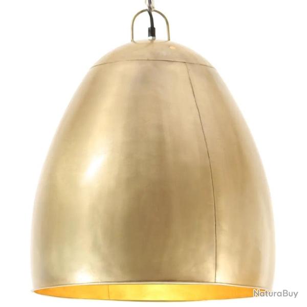 Lampe suspendue industrielle avec abat-jour fer ambiance cosy 154 x 42 cm en fer laiton 02_0046679