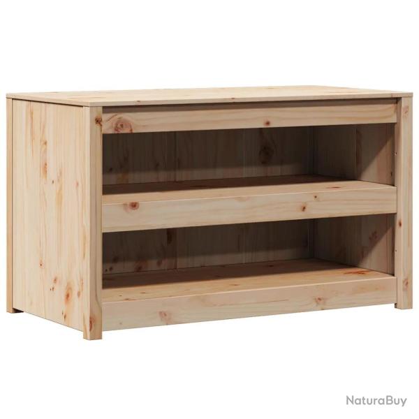 Armoire de cuisine moderne rangement spacieux 106 x 55 x 64 cm en pin massif ch�ne brun 02_0052137