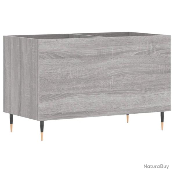 Armoire � disques pratique style industriel rangement espace 74,5 x 38 x 48 cm en bois d'ing�nierie