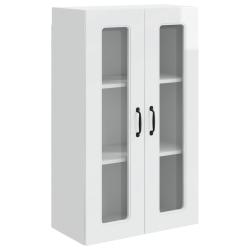 Armoire de cuisine moderne rangement fonctionnel 60 x 31 x 100 cm en bois d'ing&eacute;nierie blanc 02_005