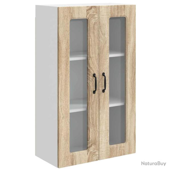 Armoire de cuisine moderne rectangulaire grand espace de rangement 60 x 31 x 100 cm en bois d'ing�n