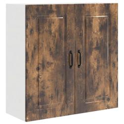Armoire de cuisine Kalmar moderne rectangulaire grand espace de stockage 80 x 31 x 80 cm en bois d'