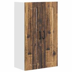 Armoire de cuisine moderne avec grand espace de stockage 60 x 31 x 100 cm en bois d'ing&eacute;nierie bois