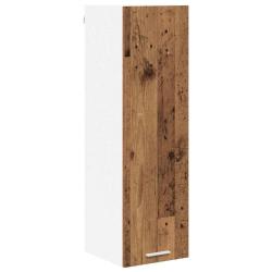 Armoire suspendue moderne pratique rangement 30 x 31 x 100 cm en bois d'ing&eacute;nierie ancien 02_0053375