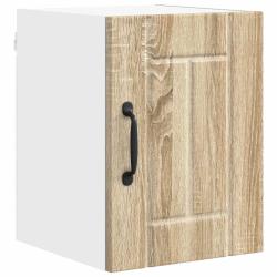 Armoire de cuisine moderne fonctionnelle 30 x 31 x 40 cm rangement pratique style &eacute;pur&eacute; en bois d'i