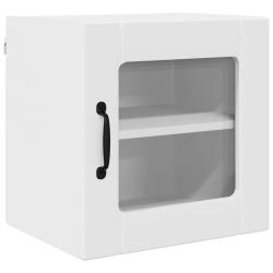 Armoire de cuisine moderne rangement pratique 40 x 31 x 40 cm en bois d'ing&eacute;nierie blanc 02_0053863