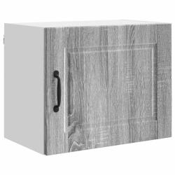 Lot de 2 armoires murales de cuisine modernes avec &eacute;tag&egrave;res fonctionnelles 50 x 31 x 40 cm en bois