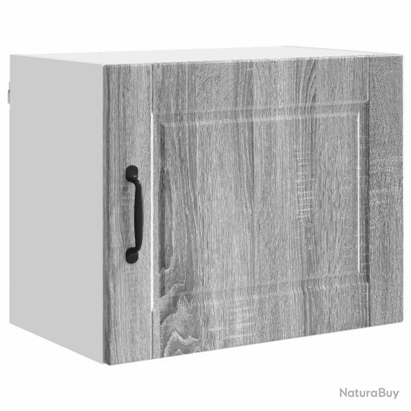 Lot de 2 armoires murales de cuisine modernes avec �tag�res fonctionnelles 50 x 31 x 40 cm en bois