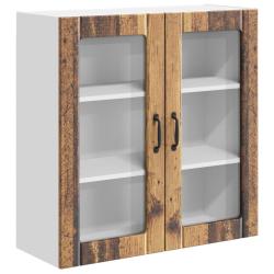 Armoire de cuisine moderne fonctionnelle rangement pratique 80 x 31 x 80 cm en bois d'ing&eacute;nierie bo