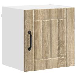 Armoire de cuisine moderne &eacute;pur&eacute;e rangement pratique 40 x 31 x 40 cm en bois d'ing&eacute;nierie ch&ecirc;ne son