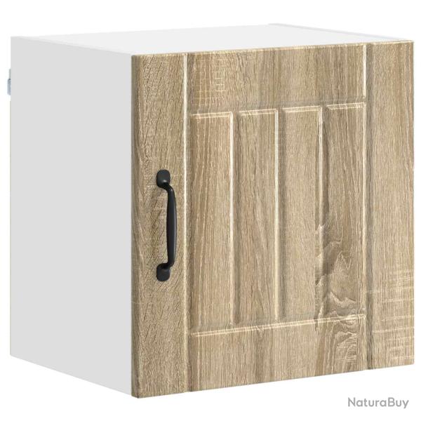 Armoire de cuisine moderne �pur�e rangement pratique 40 x 31 x 40 cm en bois d'ing�nierie ch�ne son