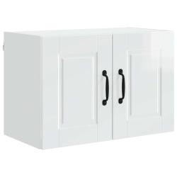 Armoire de cuisine murale moderne avec &eacute;tag&egrave;res 60 x 31 x 40 cm pratique et &eacute;l&eacute;gante en bois d'ing&eacute;