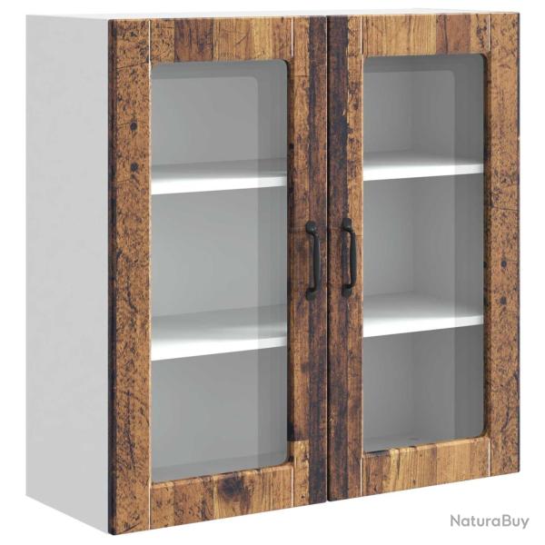 Armoire de cuisine moderne avec �tag�res 80 x 31 x 80 cm rangement pratique style contemporain en b