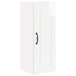 Armoire de cuisine murale rangement pratique design moderne 30 x 31 x 80 cm en bois d'ing&eacute;nierie bl