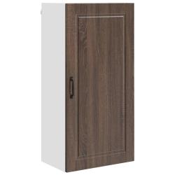 Armoire de cuisine murale moderne avec &eacute;tag&egrave;res pour rangement efficacit&eacute; 50 x 31 x 100 cm en bois
