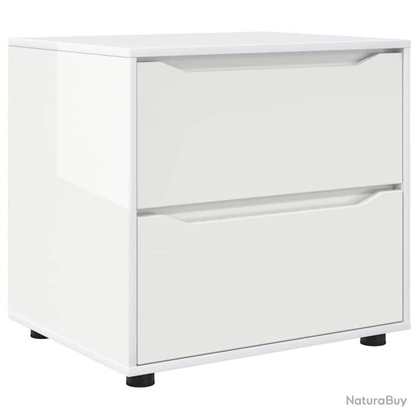Armoire de rangement moderne avec tiroirs 60 x 48 x 57 cm utilisation pratique salon chambre en boi