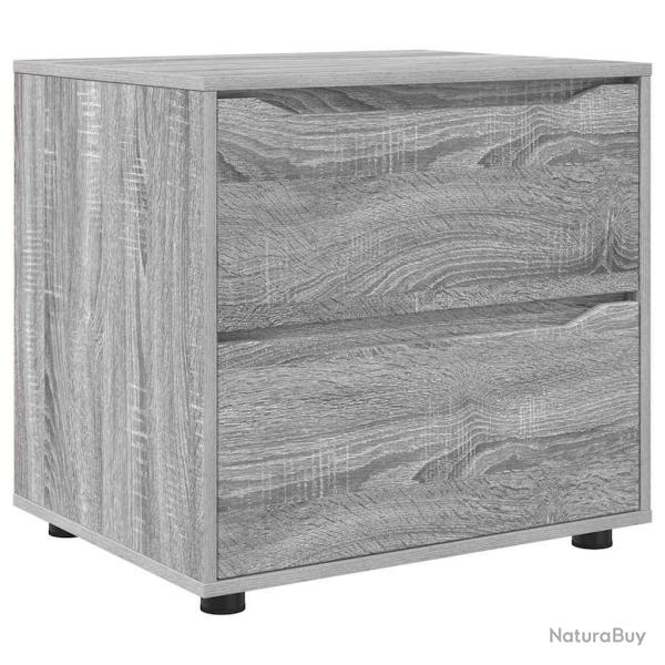 Armoire de rangement rectangulaire avec tiroirs design minimaliste chambre salon 60 x 48 x 57 cm en