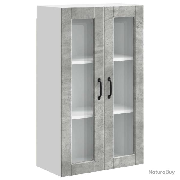 Armoire de cuisine murale moderne avec �tag�res 60 x 31 x 100 cm rangement pratique en bois d'ing�n