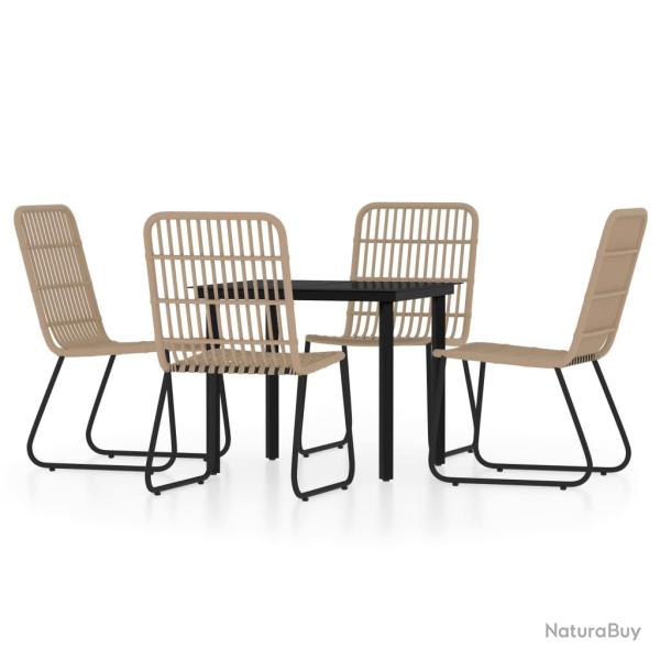 Ensemble de salle � manger de jardin meuble ext�rieur 5 pi�ces ch�ne 02_0013767