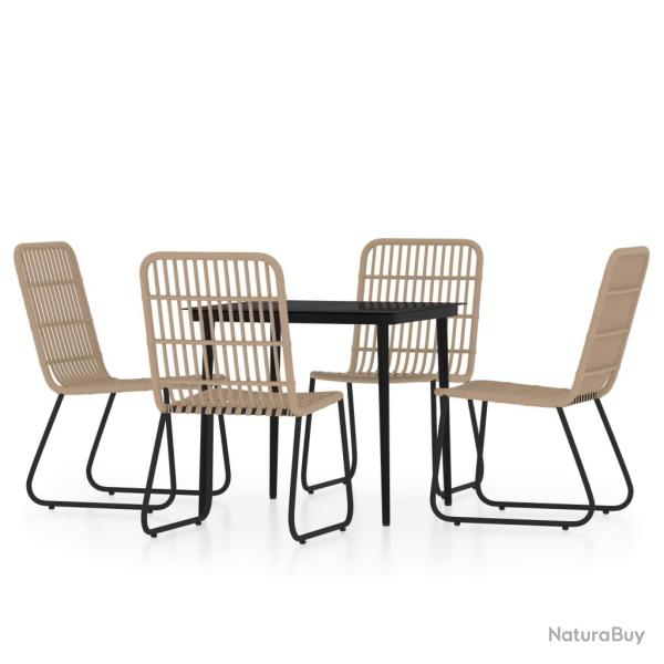 Ensemble de salle � manger de jardin meuble ext�rieur 5 pi�ces ch�ne 02_0013768