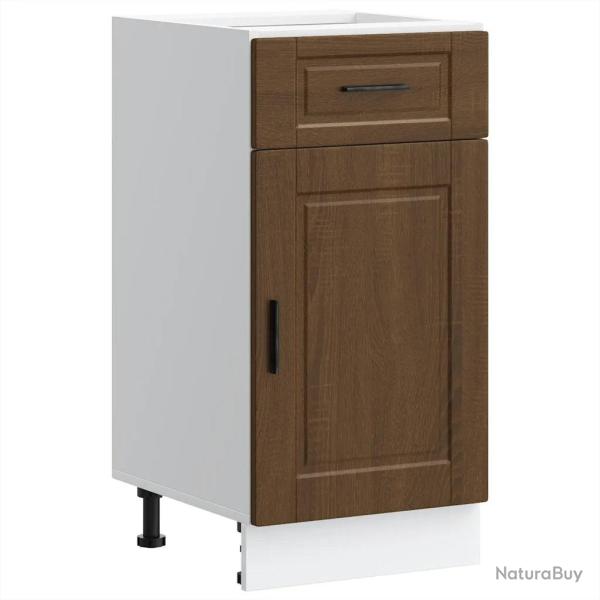 Armoire de cuisine Porto 40 x 46 x 81,5 cm avec rangement optimis� design contemporain en bois d'in