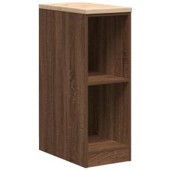 Armoire de rangement polyvalente garage 30 x 51 x 85 cm en bois pin marron 02_0051341