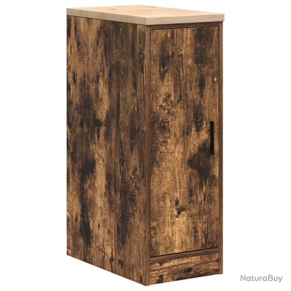 Armoire de rangement de garage multifonctionnelle 30 x 51 x 85 cm surface de travail robuste ambian