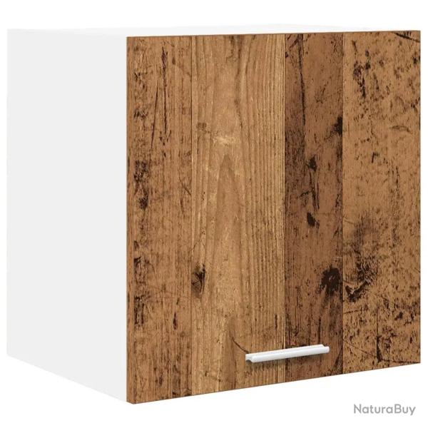 Armoire suspendue rectangulaire espace de rangement moderne 40 x 31 x 40 cm en bois d'ing�nierie bl