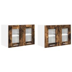 Armoire suspendue moderne 60 x 31 x 40 cm grand espace de rangement design contemporain en bois d'i