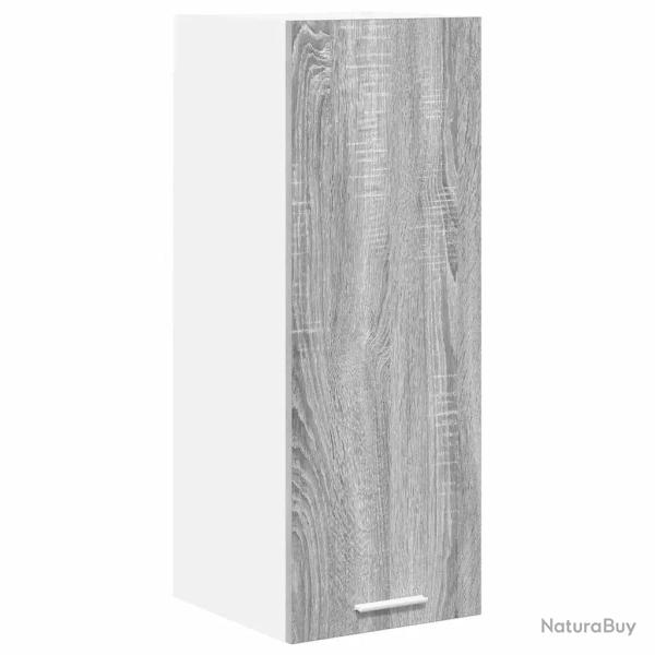 Armoire suspendue contemporaine 30 x 31 x 80 cm rangement efficace design moderne en bois d'ing�nie