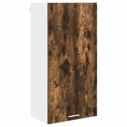 Armoire suspendue moderne espace de rangement 50 x 31 x 100 cm en bois d'ing&eacute;nierie ch&ecirc;ne fum&eacute; 02_0