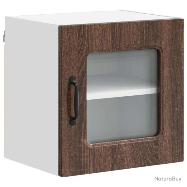 Armoire de cuisine rectangulaire moderne grand espace de rangement 40 x 31 x 40 cm en bois d'ing�ni
