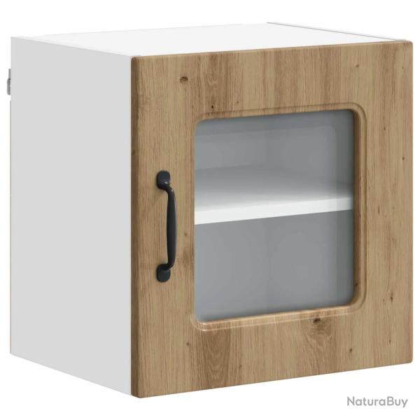 Armoire de cuisine rectangulaire moderne espace de rangement 40 x 31 x 40 cm en bois d'ing�nierie c