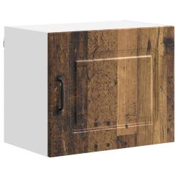 Armoire de cuisine rectangulaire moderne design &eacute;pur&eacute; 50 x 31 x 40 cm en bois d'ing&eacute;nierie bois anc