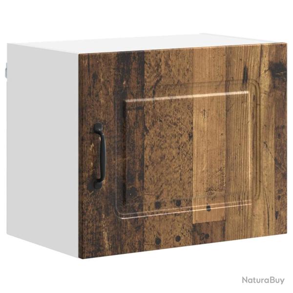 Armoire de cuisine rectangulaire moderne design �pur� 50 x 31 x 40 cm en bois d'ing�nierie bois anc