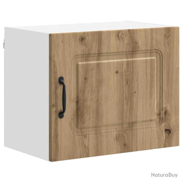Armoire de cuisine design �pur� rangement int�rieur 50 x 31 x 40 cm en bois d'ing�nierie ch�ne arti