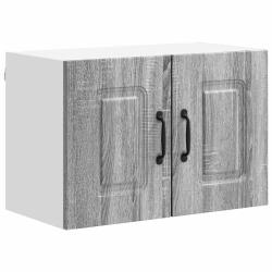 Armoire de cuisine rectangulaire moderne rangement pratique 60 x 31 x 40 cm en bois d'ing&eacute;nierie gr