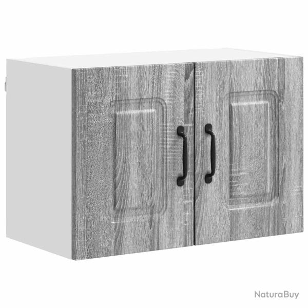 Armoire de cuisine rectangulaire moderne rangement pratique 60 x 31 x 40 cm en bois d'ing�nierie gr