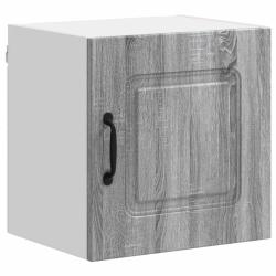 Armoire de cuisine rectangulaire pratique moderne 40 x 31 x 40 cm en bois d'ing&eacute;nierie gris sonoma