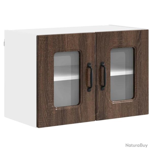 Armoire de cuisine rectangulaire moderne 60 x 31 x 40 cm grand espace de stockage style �pur� en bo