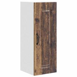 Armoire murale de cuisine moderne 30 x 31 x 80 cm grande capacit&eacute; pratique design &eacute;pur&eacute; en bois d'i
