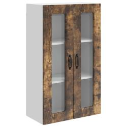 Armoire de cuisine moderne avec grand espace de rangement 60 x 31 x 100 cm en bois d'ing&eacute;nierie ch&ecirc;