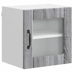 Armoire de cuisine rectangulaire moderne rangement pratique 40 x 31 x 40 cm en bois d'ing&eacute;nierie gr