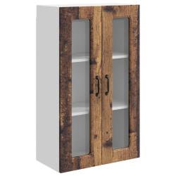 Armoire de cuisine rectangulaire au design &eacute;pur&eacute; grand espace de stockage 60 x 31 x 100 cm en bois