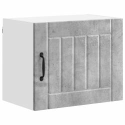 Armoire de cuisine moderne rectangulaire rangement pratique 50 x 31 x 40 cm en bois d'ing&eacute;nierie gr