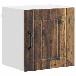 Armoire de cuisine rectangulaire pratique rangement minimaliste 40 x 31 x 40 cm en bois d'ing&eacute;nieri