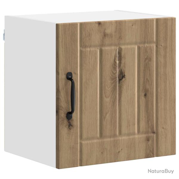 Armoire de cuisine contemporaine pratique rangement int�rieur 40 x 31 x 40 cm en bois d'ing�nierie