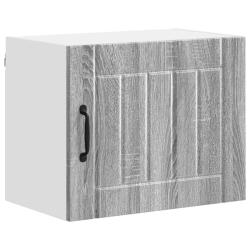 Armoire de cuisine moderne rectangulaire rangement pratique 50 x 31 x 40 cm en bois d'ing&eacute;nierie gr