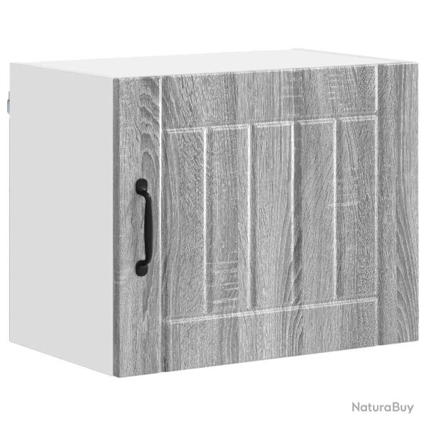 Armoire de cuisine moderne rectangulaire rangement pratique 50 x 31 x 40 cm en bois d'ing�nierie gr